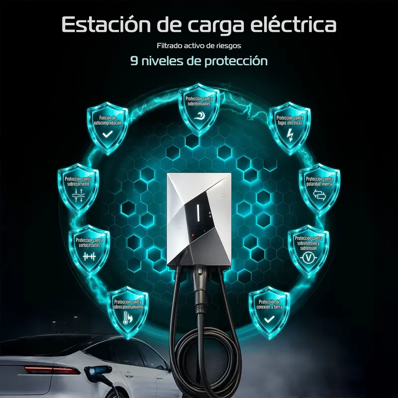 7 Kw Gbt Ev Wall Charger – 220 V ±20%, China Standard Charging Station 1