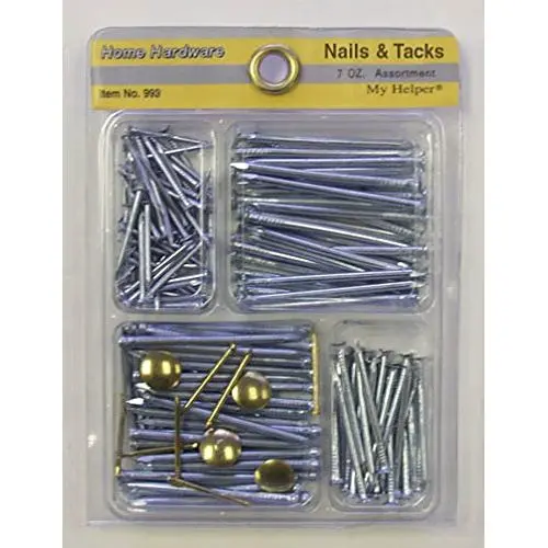 7-Ounce Assorted Nail And Tack Kit – General Purpose Fasteners 1
