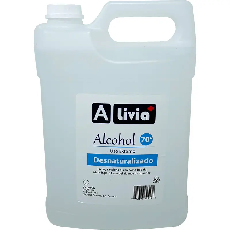 70% Denatured Ethyl Alcohol – 1-Gallon Liquid Disinfectant Solution 1