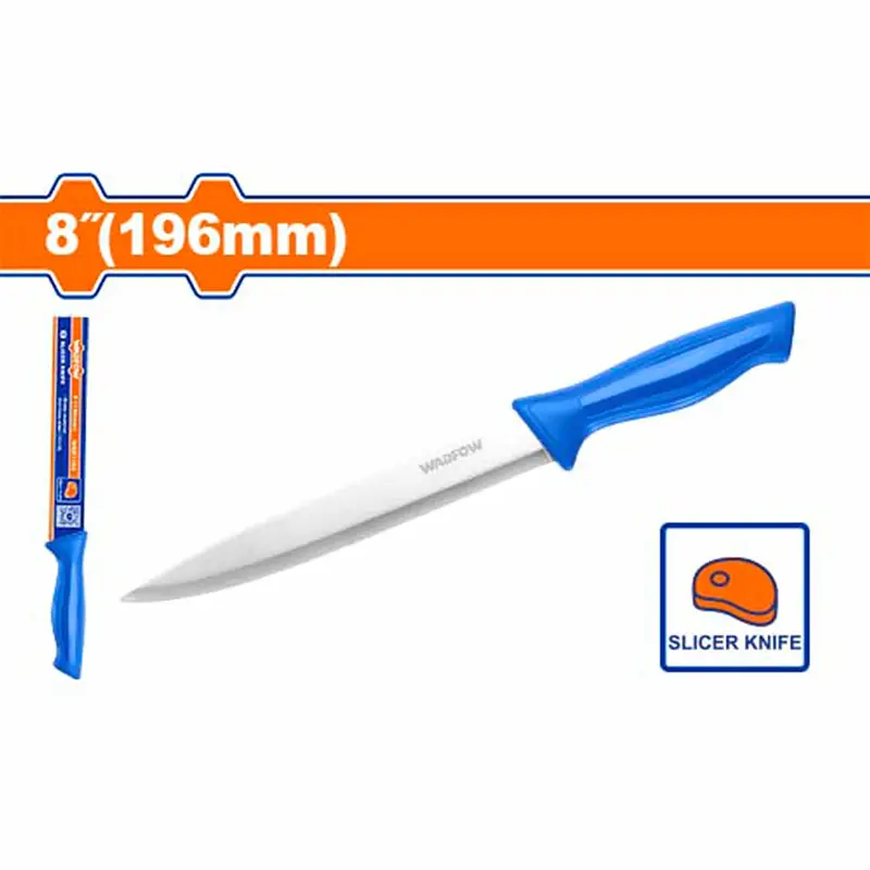 8-Inch Stainless Steel Slicing Knife – Flexible Fillet & Carving Blade 1