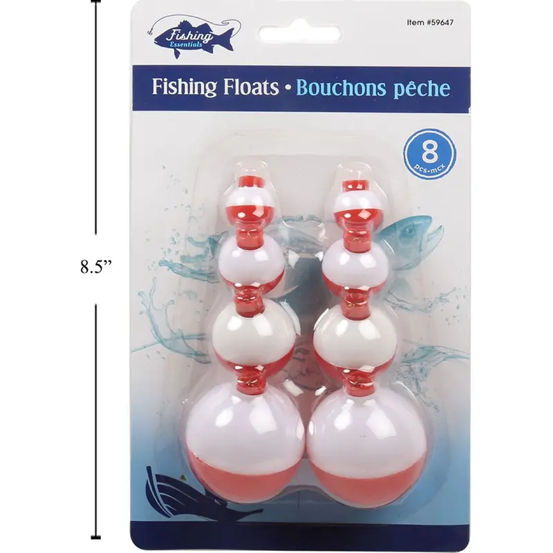 8-Piece Fishing Float Set – 4 Sizes For Versatile Angling 1