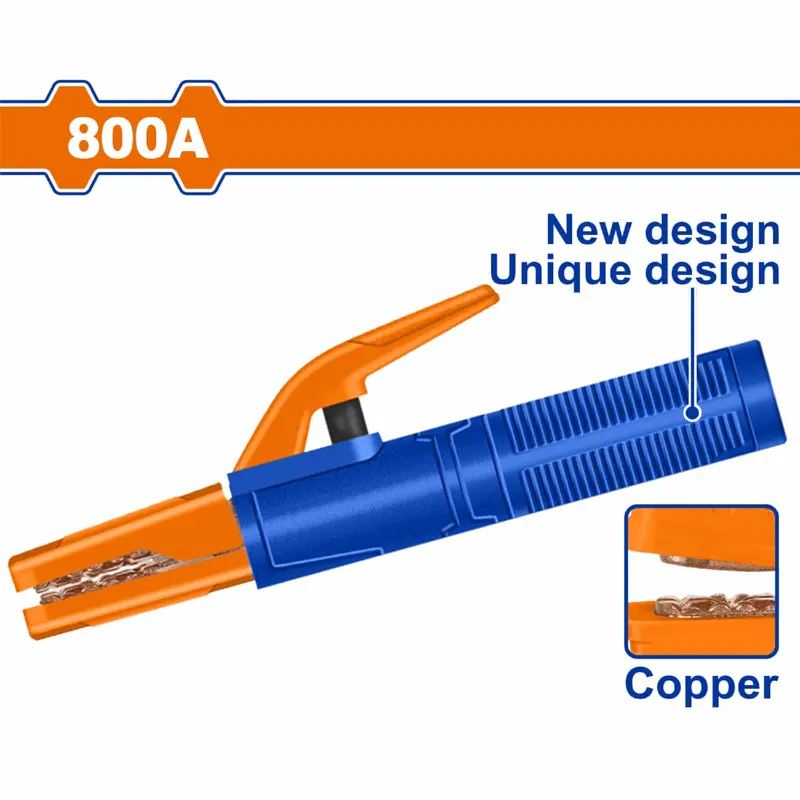800A Rated Electrode Holder – 285 Mm Length For Mma Welding Machines 1