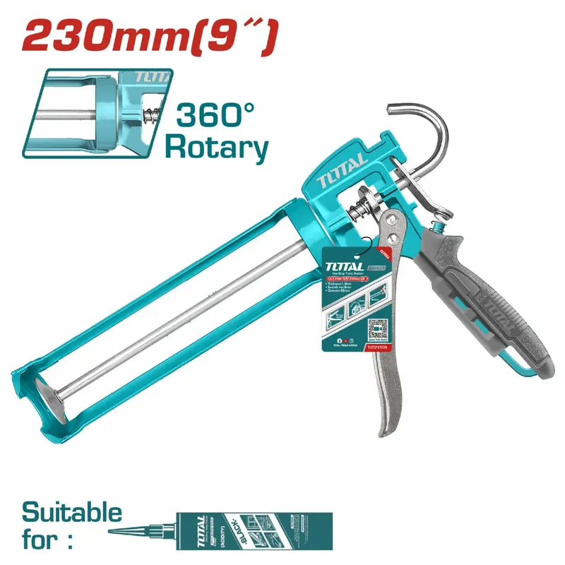 9-Inch Caulking Gun – Manual Dispenser For Sealants 1