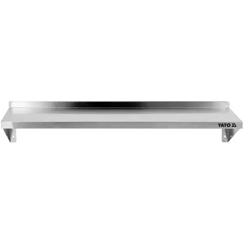 90 Cm Stainless Steel Wall-Mount Shelf 1