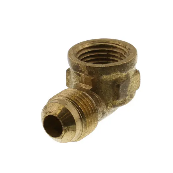 90° Gas Flare Elbow Fitting – 3/8" X 1/2" (Sae #50) 1
