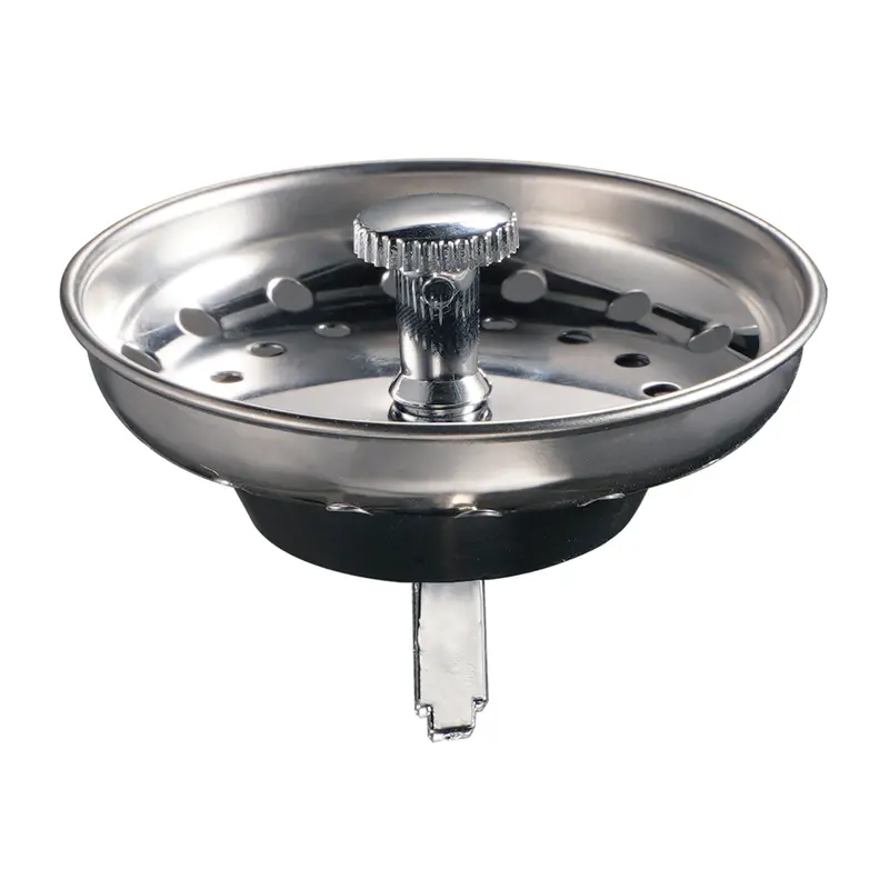 90Mm Standard Stainless Steel Basket Strainer For Utility Sink Drainage Systems 2