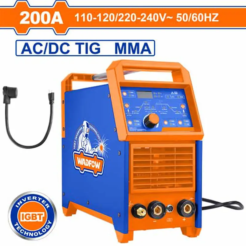 Ac/Dc Inverter Welder – 200A Medium-Duty, 30% Duty Cycle, Tig/Mma Dual Mode (110V/220V) 1