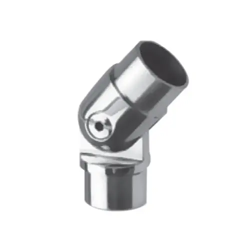 Adjustable 42.4 Mm Mirror-Finish Elbow Fitting 1