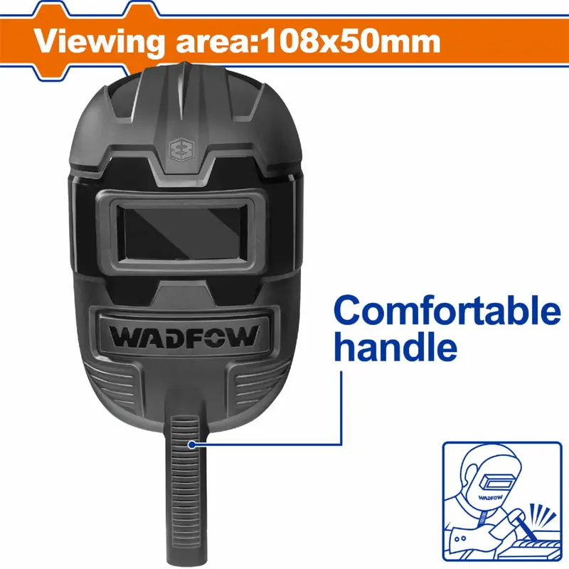 Auto-Darkening Welding Helmet – 108 X 50 Mm Viewing Area, Balanced Comfort Design 1