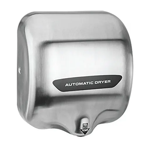 Automatic Hot Air Hand Dryer – Stainless Steel, 110V / 60Hz / 1800W 1
