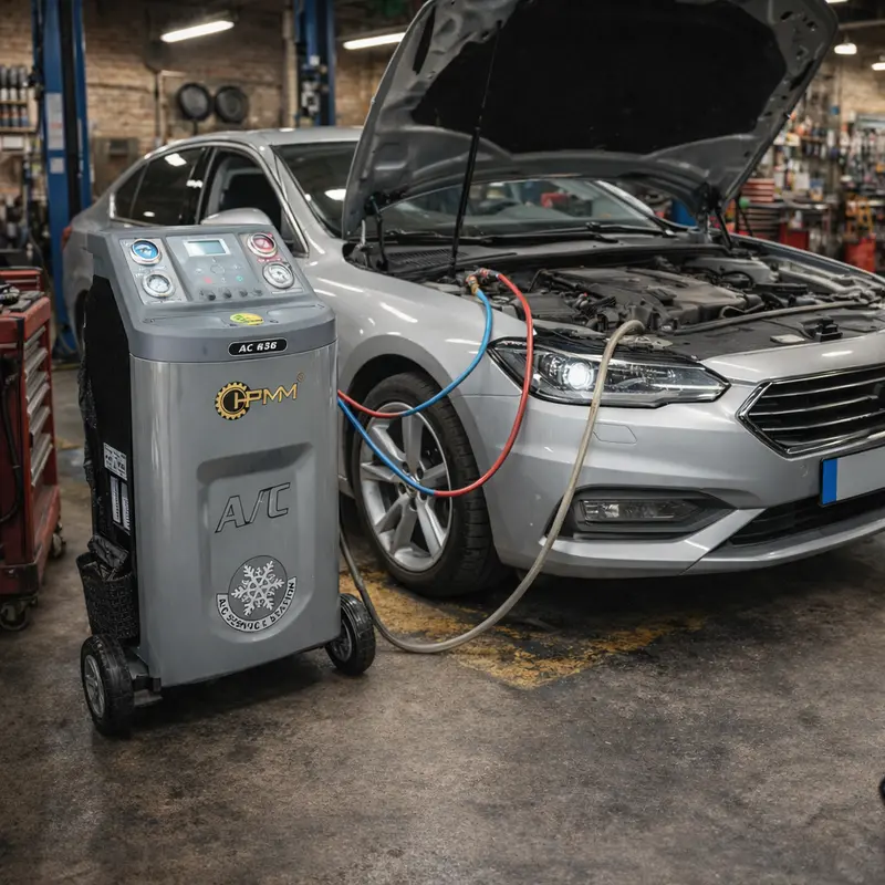 Automotive Refrigerant Recovery & Recharge Machine – 110V / 60 Hz / Single-Phase 1