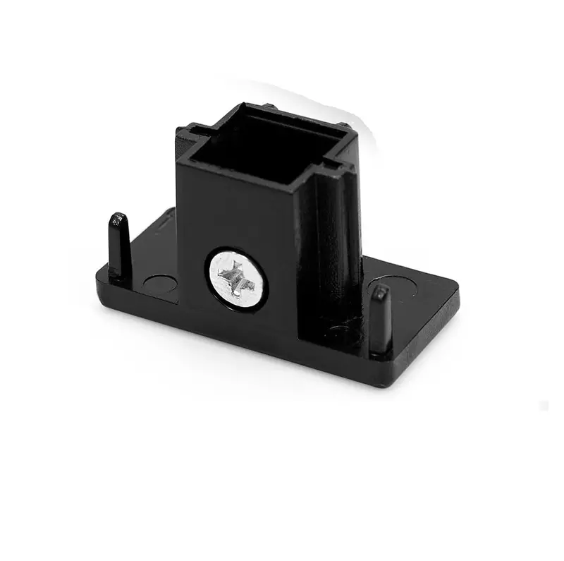 Black End Cap For Track Lighting Rails – Sleek Finishing Piece 1