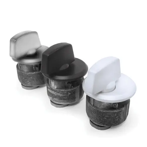 Black Escutcheon Plate – Fits 1" × 1-5/32" Cylindrical Locks 1
