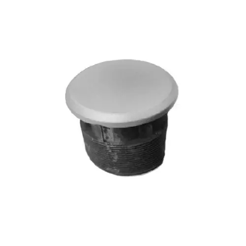 Blind Cylinder – 1" × 1-5/32", Brushed Silver Finish 1