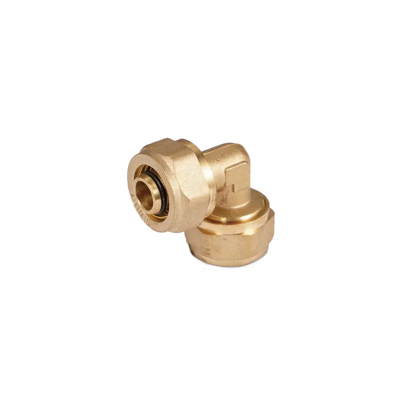 Brass 90° Compression Elbow (1/2" X 1/2") – Leak-Resistant Fitting For Water And Gas Applications 2