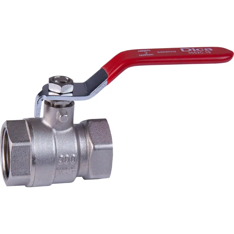 Brass Ball-Type Shut-Off Valve – 300 Psi, Durable Manual Flow Control 1