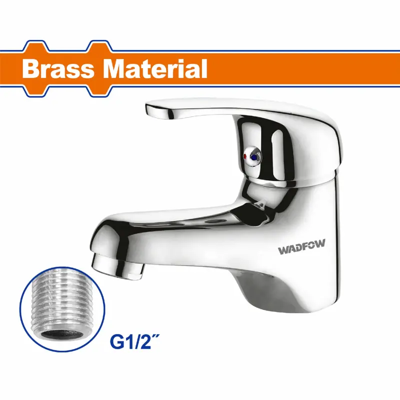 Brass Body Faucet Handle – Zinc Alloy Lever, Dual-Temperature Control (Hot & Cold), Bathroom Or Utility Use 1