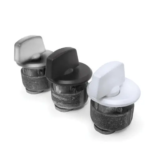 Brushed Silver Escutcheon Plate – Compatible With 1" × 1-5/32" Cylinders 1