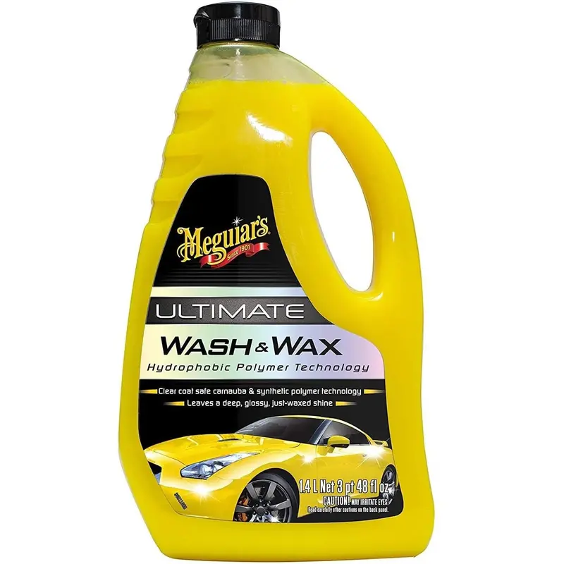 Car Wash Soap With Carnauba Wax – 48 Oz Shine-Enhancing Formula By Meguiar'S 1