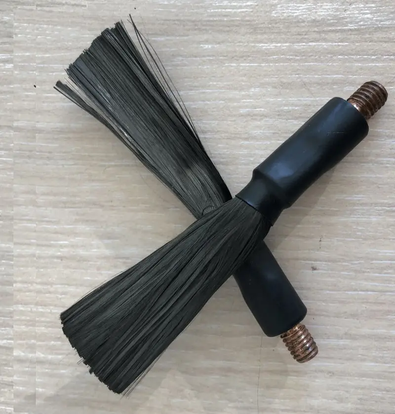 Carbon Cleaning Brushes For Electropolishing Welds With Phosphoric Acid 1