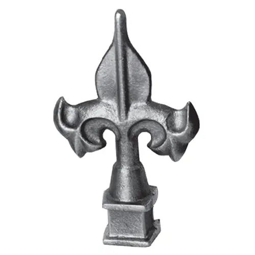Cast Iron Lance Tip – Square Base (20 × 20 Mm), 115 Mm Height, 14 × 14 Mm Square Hole 1