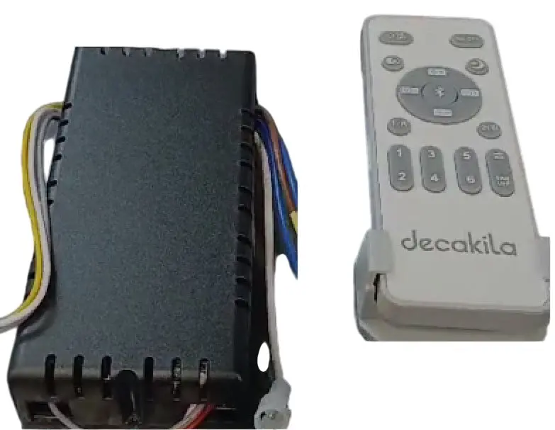 Ceiling Fan Remote Control Replacement Kit – Universal Rf/Wall-Mount Compatible 1
