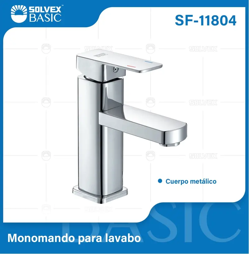 Chrome Single-Lever Bathroom Sink Faucet – Stainless Steel Spout With Integrated Temperature Control 1