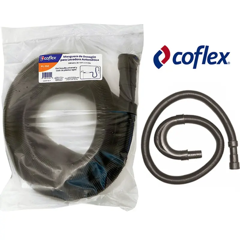 Coflex Washing Machine Drain Hose – 1.7 Meter Flexible Tubing 1