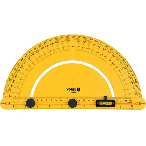 Combination Protractor With Built-In Level 1