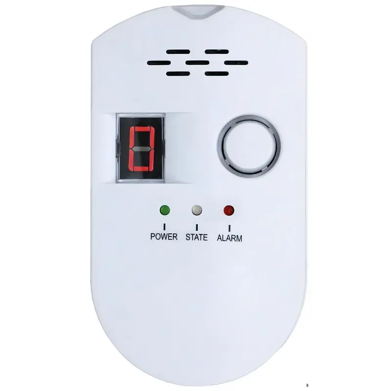 Combustible Gas Detector – Lcd Display & 85 Db Alarm – Detects Natural Gas, Lpg, Propane & Butane 1