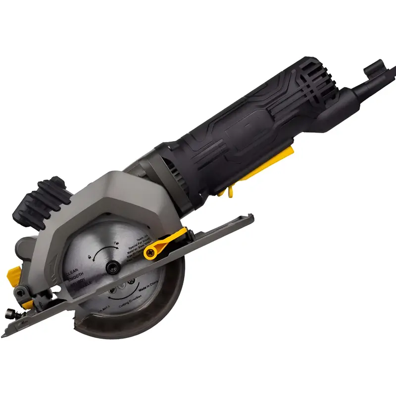 Compact 4.5-Inch Laser-Guided Circular Saw – Precision Cutting Tool With Alignment Beam 1