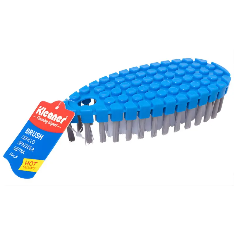 Dense-Bristle Manual Cleaning Brush (24 Mm) – 160 × 68 Mm Plastic Frame For Stubborn Residue 1