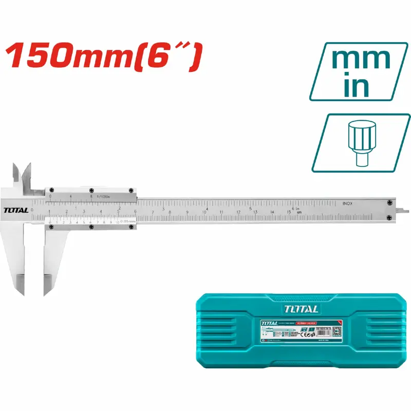 Digital Vernier Caliper – 0–150Mm Range, 0.05Mm Graduation 1