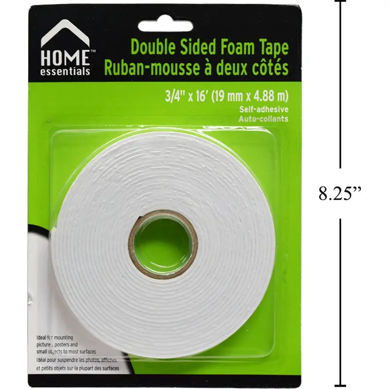 Double-Sided Adhesive Tape Roll, 3/4-Inch Width × 192 Feet 1