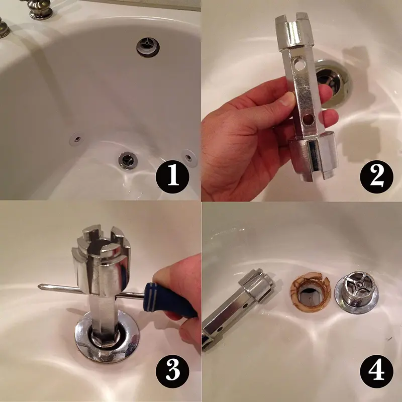 Drain Stopper Removal Wrench Tool 1