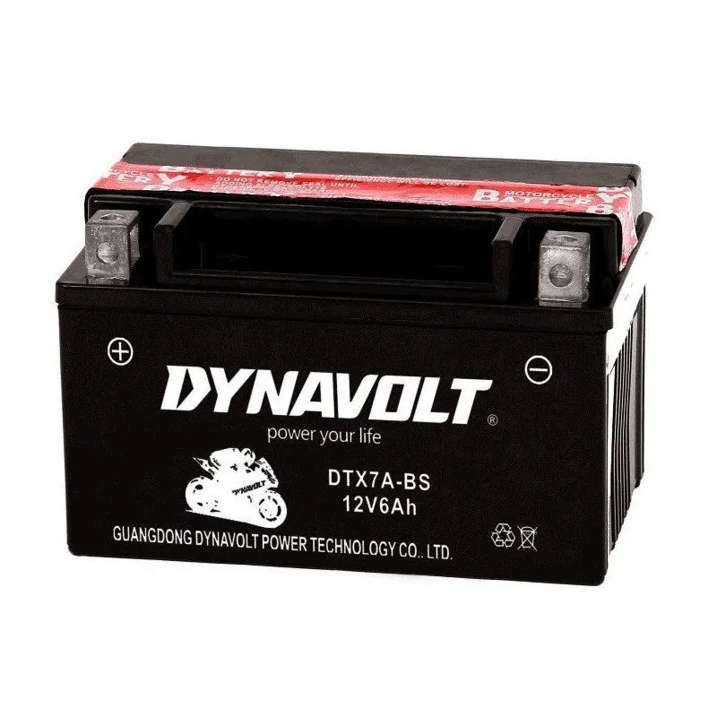 Dtx7A-Bs Motorcycle Battery – 12V 6Ah Agm Fit For Tnt150, K-Blade 125, Tnt135, Blog 150 1