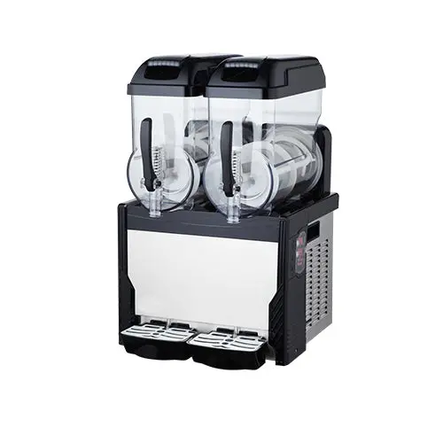 Dual-Head Frozen Drink Machine – 30L Capacity, Frappe & Granita Maker, 1-Year Warranty 1