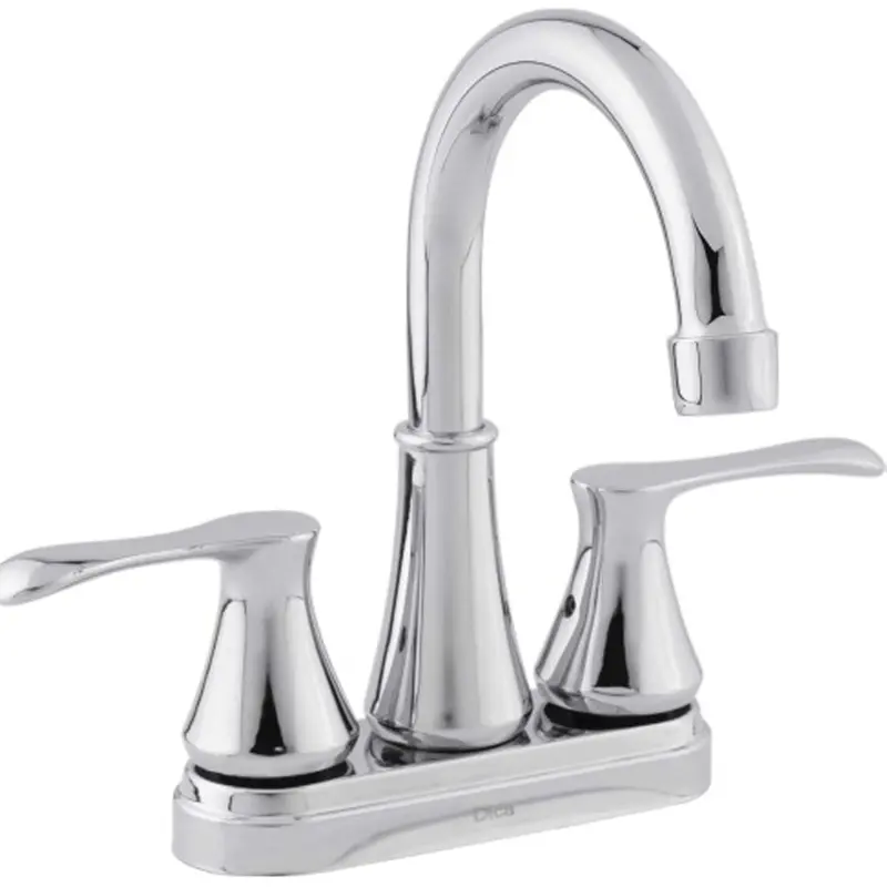 Eco-Friendly 4-Inch Bar-Style Basin Mixer With Cover And Handles 1
