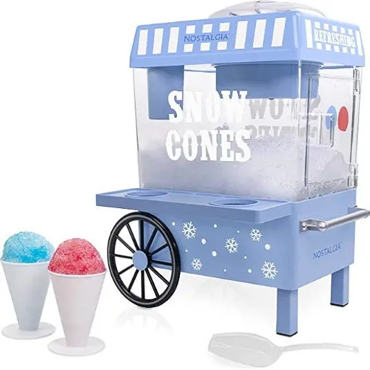 Electric Shaved Ice Machine – 110V Home & Party Use 1