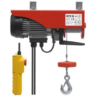 Electric Winch – 1050 W, 300/600 Kg Capacity, 230 V, 50–60 Hz 1