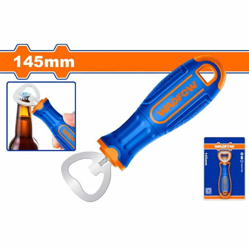 Ergonomic Metal Bottle Opener – 145Mm Multi-Use Tool For Bottles, Jars, And Sealed Containers 1