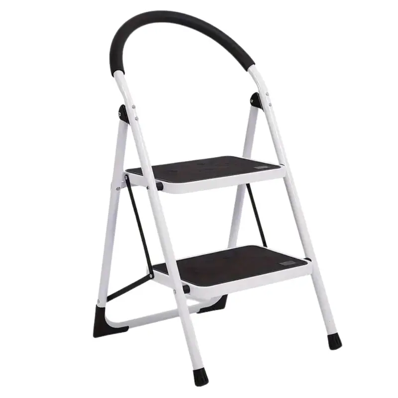 Escalera Plegable De 2 Peldaños Con Pasamanos. 1