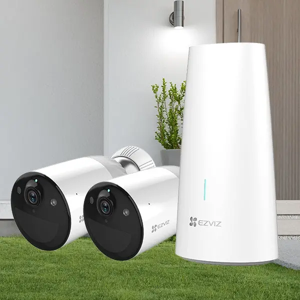 Ezviz 2Mp 1080P Outdoor Wireless Security Camera Kit (2-Pack) 1