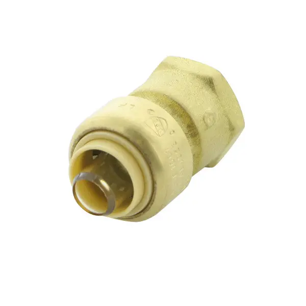Female Thread-To-Pex Push-On Adapter Fitting 1