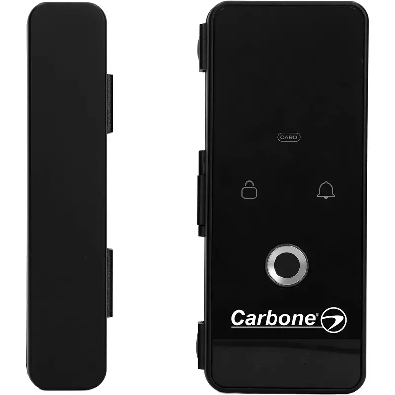Fingerprint, Rfid, And Keypad Electronic Door Lock – Glass-Mount, 10–12 Mm Thickness 1