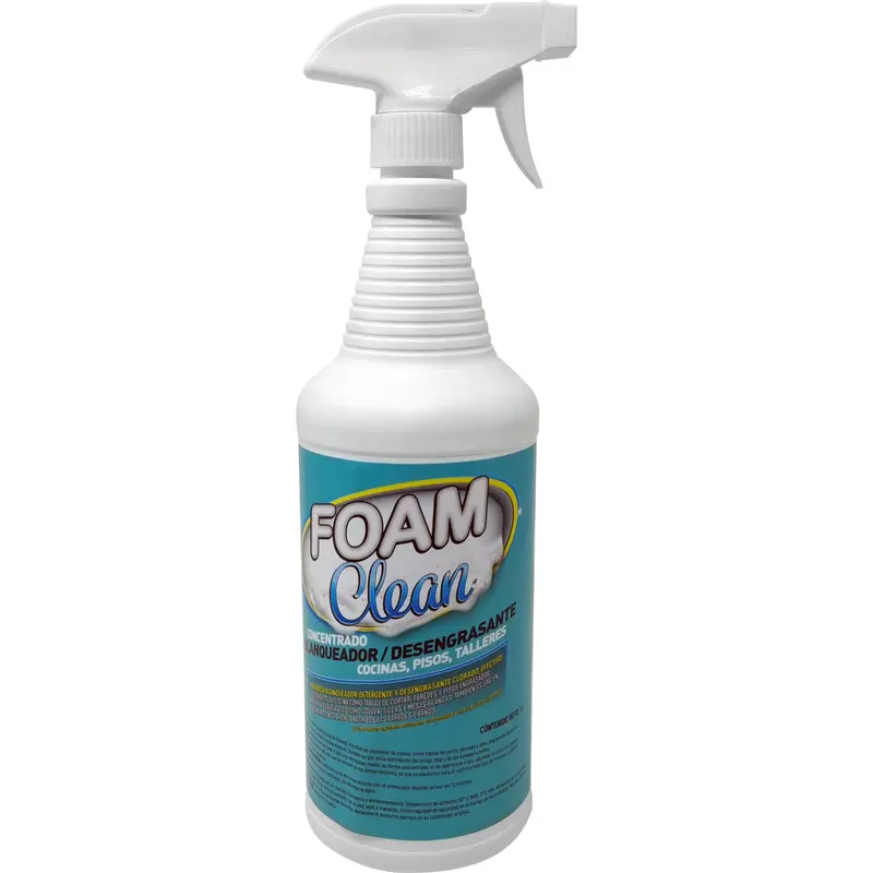 Foam Clean Chlorinated Degreaser & Bleach – Kitchen, Floor & Workshop Cleaner, 1 Liter 1