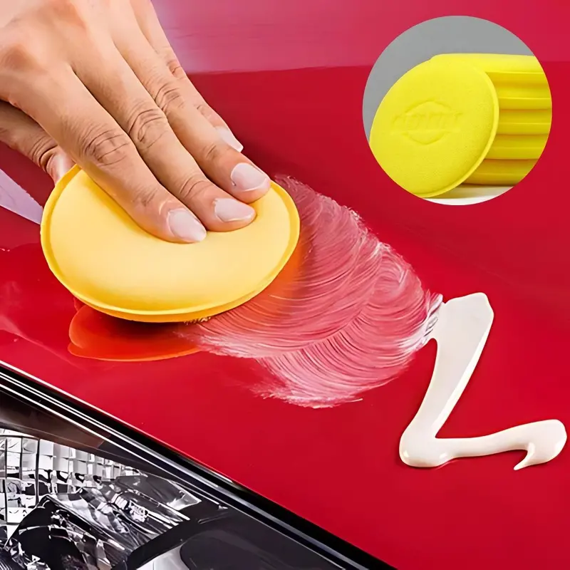 Foam Polishing Sponge Set – 6-Pack, 10.5 X 1.8 Cm Buffing Pads For Auto & Surface Finishing 1