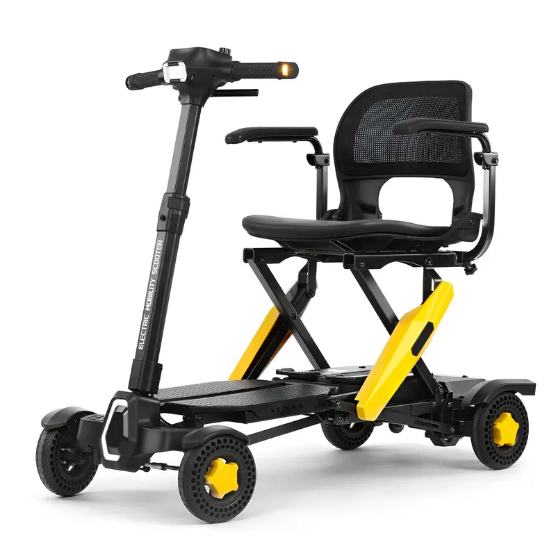 Foldable Electric Mobility Scooter – Auto-Folding, 33Kg Capacity, Lithium Battery, 20Km Range 1