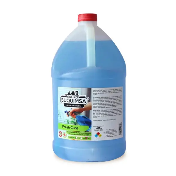 Fresh Cuat Quart Disinfectant – Quaternary Ammonium-Based Sanitizer (0.3%) – 1-Gallon 1