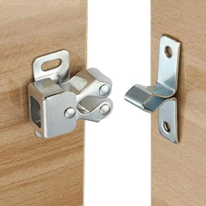 Furniture Catch Latch – 1-1/4" (24 Mm) Thickness Mounting Bracket For Cabinets & Drawers 1